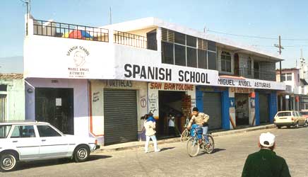 School building showing front porch and classrooms.